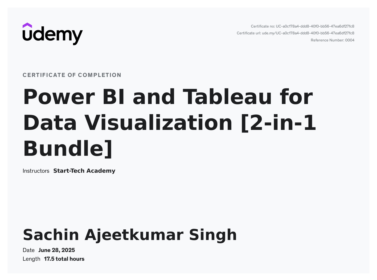 Power BI and Tableau for Data Visualization