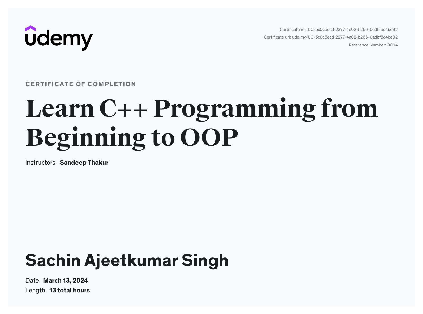Learn C++ Programming